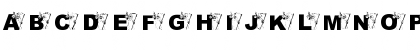 Download planck foam Mr Death Regular Font Uppercase Preview