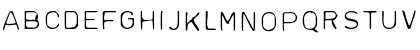 Download plantiya2 Regular Font Uppercase Preview