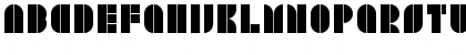Download PlasterCaster Regular Font Uppercase Preview