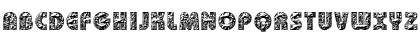 Download Plautius 'Rugged' Regular Font Uppercase Preview