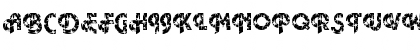 Download Plaza32 Becker Regular Font Uppercase Preview
