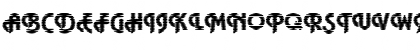 Download Plaza38 Becker Regular Font Uppercase Preview