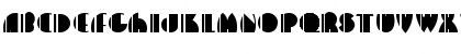 Download PlazaSuite Regular Font Uppercase Preview