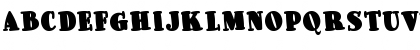 Download Pleasingly Plump NF Regular Font Uppercase Preview
