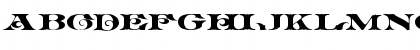 Download Plowright Demo Regular Font Uppercase Preview