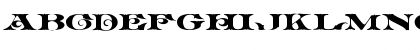 Download PlowrightPoint Regular Font Uppercase Preview
