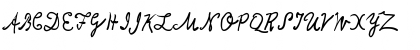 Download PoeNevermore Regular Font Uppercase Preview