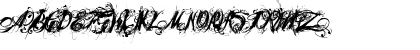 Download Poesie_Noire Regular Font Uppercase Preview