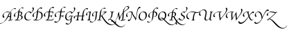 Download PoeticaSuppSwashCapitalsIII RomanItalic Font Uppercase Preview