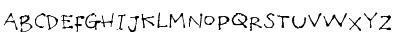 Download Poilet Taper Regular Font Uppercase Preview