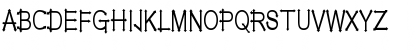 Download Pointened Regular Font Uppercase Preview