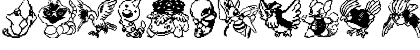 Download Pokemon pixels 1 Regular Font Uppercase Preview
