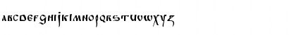 Download PoluUstav Regular Font Uppercase Preview