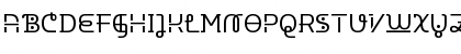 Download Polymorph International Regular Font Uppercase Preview