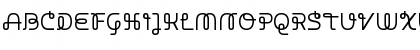 Download Polymorph South Regular Font Uppercase Preview