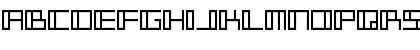 Download Pop Tune OutBitA12 Regular Font Uppercase Preview