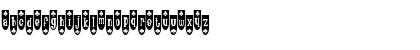 Download Populuxe Blub Regular Font Uppercase Preview