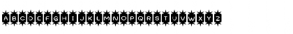 Download Positive Nhilism Regular Font Uppercase Preview