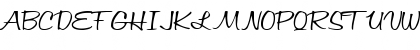 Download Positive Regular Font Uppercase Preview