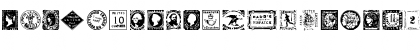 Download PostageStamps Regular Font Uppercase Preview