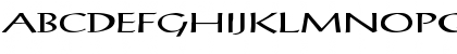 Download PostAntiqua-Roman Ex Regular Font Uppercase Preview