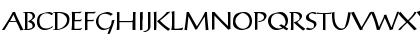 Download PostAntiqua-Roman Regular Font Uppercase Preview