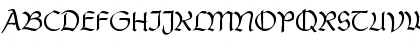 Download PostmoderneFraktur Regular Font Uppercase Preview