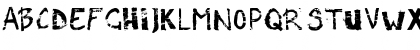 Download Potato Print Regular Font Uppercase Preview