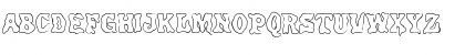 Download Poultrygeist Out Regular Font Uppercase Preview