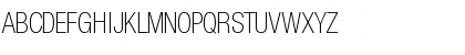 Download ContextRepriseThinCondSSK Regular Font Uppercase Preview