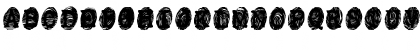Download Powderfinger Ghost Regular Font Uppercase Preview