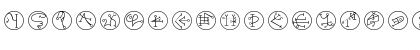 Download Powers of Marduk Regular Font Uppercase Preview