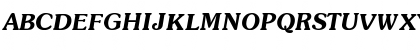 Download PP-Souvenir Semi Bold-Italic Font Uppercase Preview