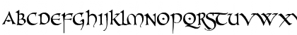 Download PR Celtic Narrow Normal Font Uppercase Preview