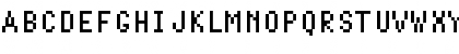 Download PragmataFlash09 Regular Font Uppercase Preview