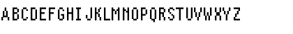 Download PragmataFlash11 Regular Font Uppercase Preview