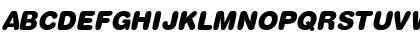 Download ContextRoundedBlackSSK Italic Font Uppercase Preview