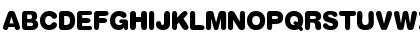 Download ContextRoundedBlackSSK Regular Font Uppercase Preview