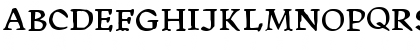 Download PragRoman Regular Font Uppercase Preview