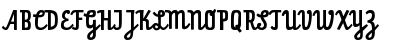 Download PraterScriptTwoRegular Regular Font Uppercase Preview
