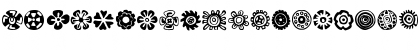 Download Pre-Columbian Ornaments Regular Font Uppercase Preview