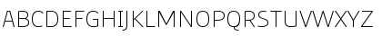 Download PreciousSansLight Regular Font Uppercase Preview