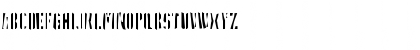 Download President Gas Gaunt Regular Font Uppercase Preview