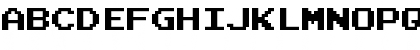 Download Press Start Regular Font Uppercase Preview