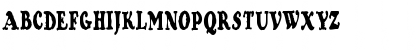 Download Contraband Regular Font Uppercase Preview