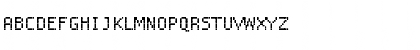Download ProggySquareTTSZ Regular Font Uppercase Preview