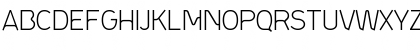 Download ProgressLight Regular Font Uppercase Preview
