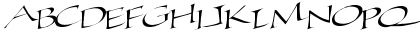 Download Promised Regular Font Uppercase Preview
