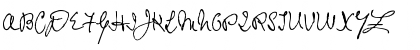 Download Prophecy Script Regular Font Uppercase Preview