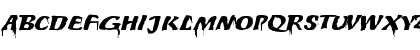Download Protest Sign MF Regular Font Uppercase Preview
